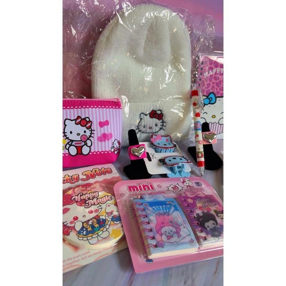 Y2K Coquette Glam Hello Kitty Accessory Bundle NEW - Picture 7 of 8